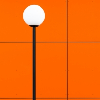 Lamp Shot (at least inspired by Piet Mondrian)