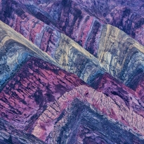 Fourteen colors mountain