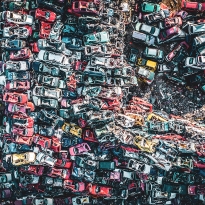 Junkyard for cars