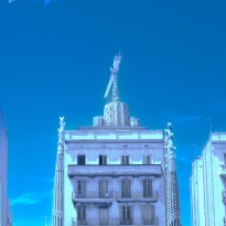 La Sagrada Familia from the street