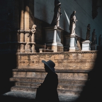 Florence in shadows