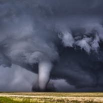 Perfectly Centred Tornado