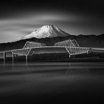 Mount Fuji and Gatebridge