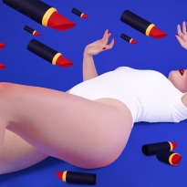 -Is it some sort of plane? Is it a Lipstick?  -No! It is a Carmine Attack!