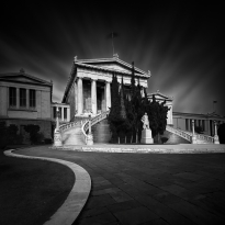 Athens' library, a temple of knowledge