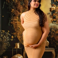 Golden mirror decor set Maternity 