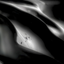 Ziarnko piasku na pustyni 