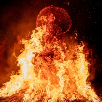 The Fiery Elegance of Kandanar Kelan Theyyam