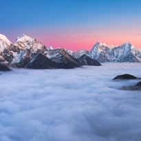 A Citadel above a Sea of Clouds