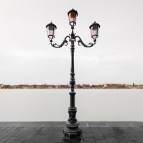 Lampost with a Venetian Veiw