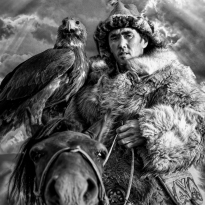 Eagle hunter of the Alta�